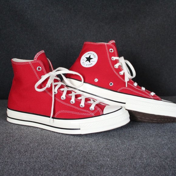 Converse Chuck 70 All Star High Tops Enamel Red Me - Picture 2 of 12